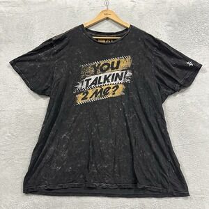 Muze Tee Tshirt Men 3XL Black You Talking 2 Me Logo Baggy Y2K Taxi Driver USA